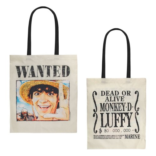 Torba Cinereplicas One Piece Wanted Luffy 42x38 cm