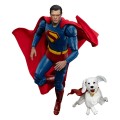 Figurka Beast Kingdom Toys Beast Kingdom Superman i Krypto 21 cm