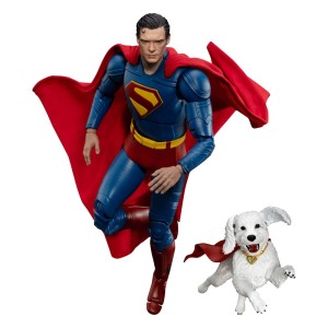 Figurka Beast Kingdom Superman i Krypto 21 cm