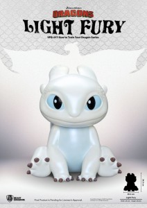 Figurka Beast Kingdom Jak Wytresować Smoka Light Fury 35 cm