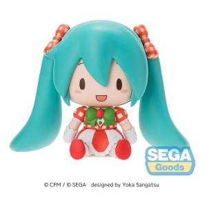 Figurka Sega Hatsune Miku Fuwa Petit Lovely Strawberry 8 cm