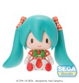 Sega Hatsune Miku Fuwa Petit Lovely Strawberry Figurka 8 cm