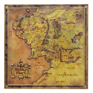 Replika Mapy Lord of the Rings FaNaTtik 15 cm