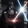 Statua Iron Studios Darth Vader vs Obi-Wan Kenobi 24 cm