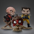 Figurka Iron Studios Deadpool Unmasked 13 cm