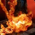 Figurka Iron Studios Mortal Kombat Scorpion Fatality 27 cm