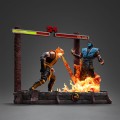Mortal Kombat Scorpion Fatality Figurka Iron Studios 27 cm