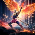 Iron Studios Figurka Saint Seiya Phoenix Ikki 41 cm