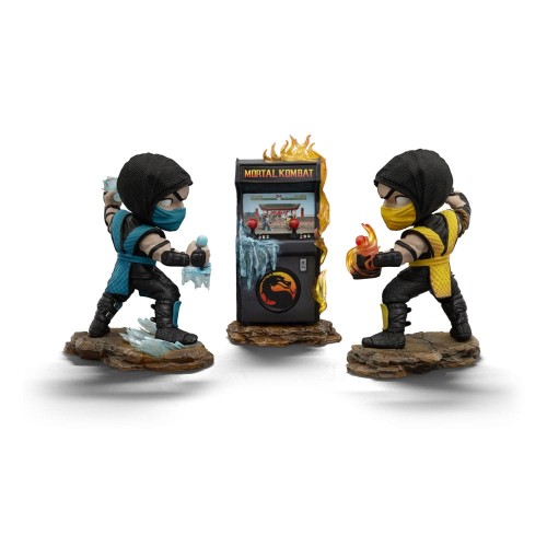 Figurka Iron Studios Scorpion vs. Subzero Arcade 15 cm