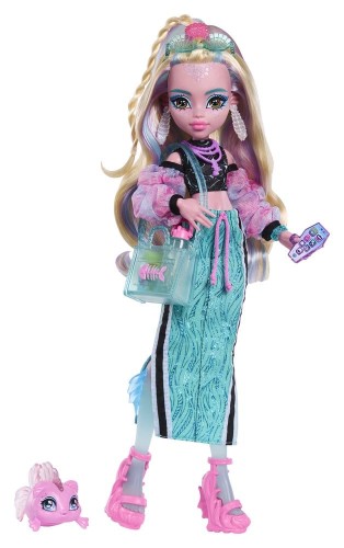 Lalka Mattel Monster High Lagoona Blue z akcesoriami