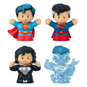Figurka DC Comics Fisher-Price Little People Superman 4-Pack 7 cm