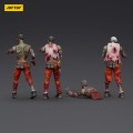Joy Toy Zombie Dark Source Action 4-Pack Mechanic Team Figurka Joy Toy (CN) 8 cm