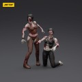 Joy Toy (CN) Figurka Joy Toy Zombie Dark Source Zapaśniczki 8 cm
