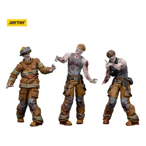 Figurka Joy Toy Zombie Dark Source Firefighters 8 cm