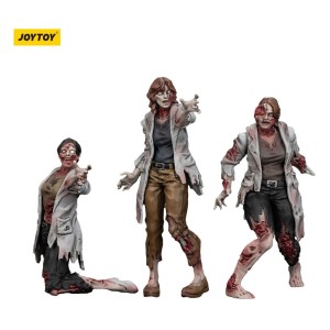 Figurka Zombie Dark Source 3-Pack Naukowcy 8 cm