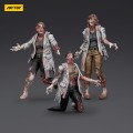 Zombie Dark Source 3-Pack Naukowcy Figurka Joy Toy (CN) 8 cm