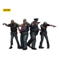 Figurka Joy Toy (CN) Zombie Dark Source 4-Pack Police 8 cm