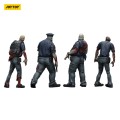 Joy Toy (CN) Figurka Zombie Dark Source 4-Pack Police 8 cm