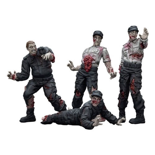 Figurka Joy Toy (CN) Zombie Dark Source 4-Pack Security Guards 8 cm