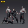 Joy Toy (CN) Figurka Zombie Dark Source 4-Pack Security Guards 8 cm