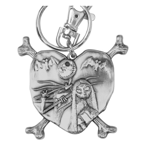Brelok Monogram Int. Monogram Int. Nightmare Before Christmas Jack i Sally w sercu