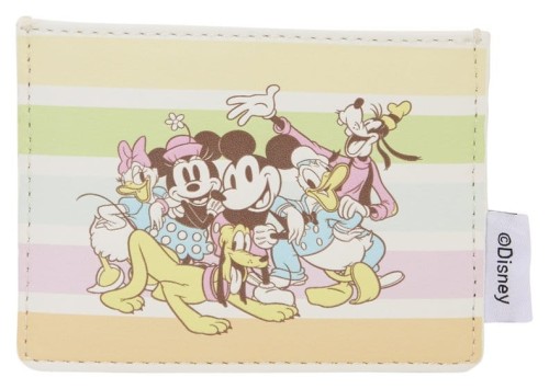 Portfel Loungefly Mickey and Friends Rainbow Stripes 15 cm