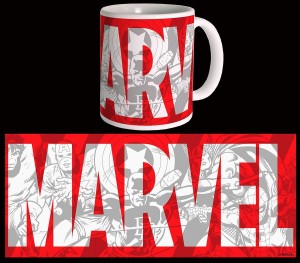 Kubek Semic Marvel Comics Big Logo 300 ml