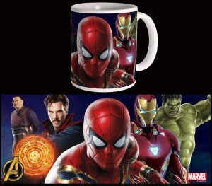 Kubek Semic Avengers Infinity War Spider-Man 300 ml