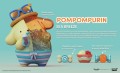 Kandy Sanrio Pompompurin Sea Breeze Figurka Mighty Jaxx 15 cm