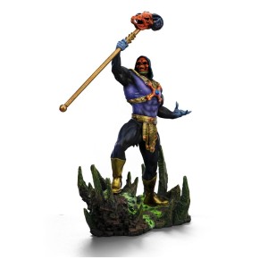 Statua Iron Studios Masters of the Universe Skeletor Disco 28 cm