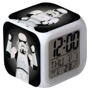 Zegar alarmowy Thumbs Up Original Stormtrooper Digital Word Clock