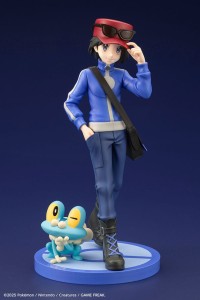 Figurka Kotobukiya Pokémon Calem i Froakie 20 cm