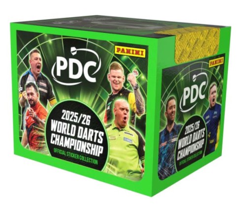 Zestaw Panini Naklejek PDC World Darts Championship 2025/26