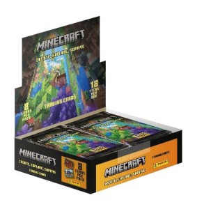 Karty kolekcjonerskie Minecraft Create Explore Survive 18 paczek