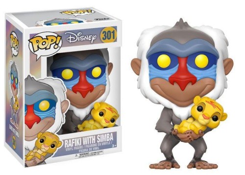 Figurka Funko POP Król Lew Rafiki & Simba 9 cm
