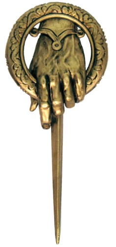 Przypinka Gra o Tron Hand Of  The King