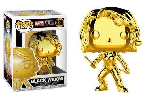Figurka Funko POP Black Widow Chrome.JPG