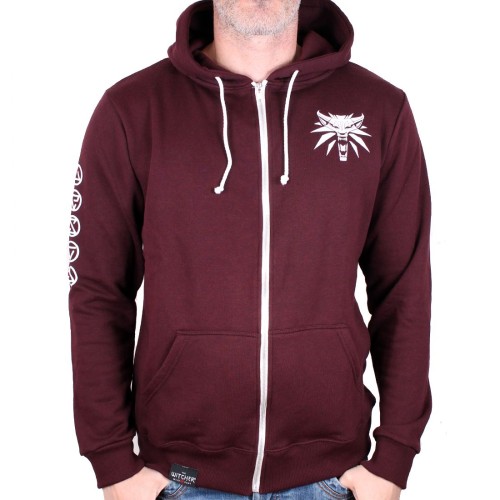 Bluza rozpinana Wiedźmin bordowa 1.jpg