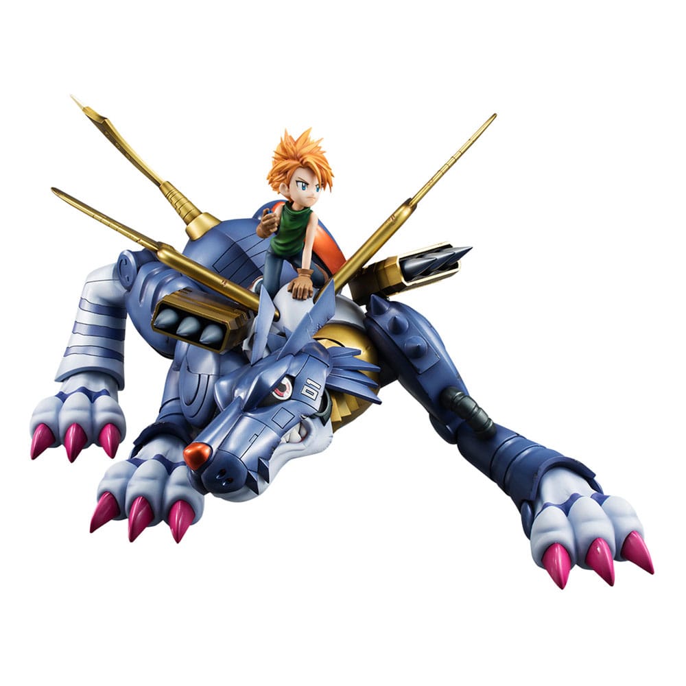 MegaHouse: One Piece - Digimon Adventure Metal Garurumon i Ishida Yamato