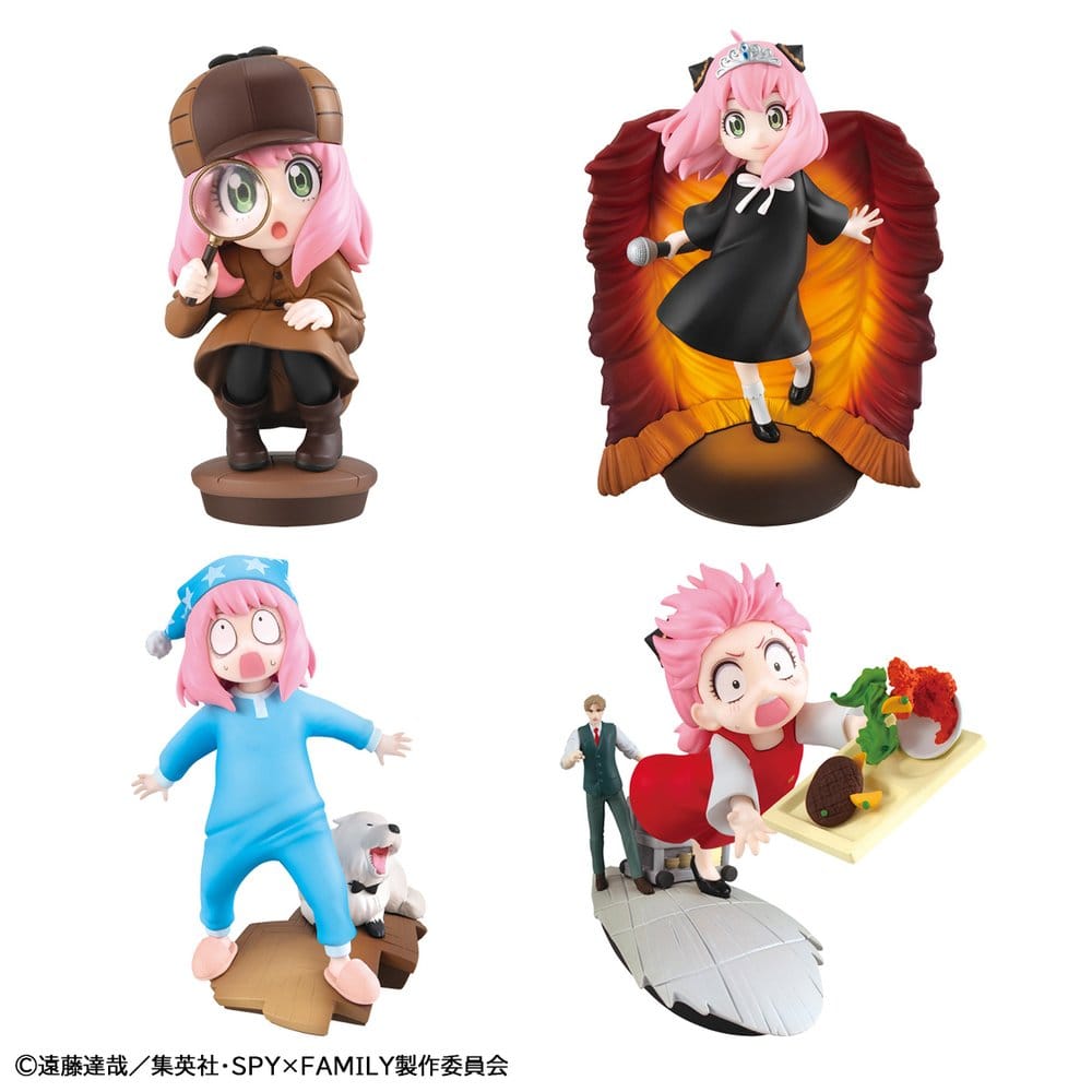 MegaHouse: Spy x Family - Zestaw 4 Postaci