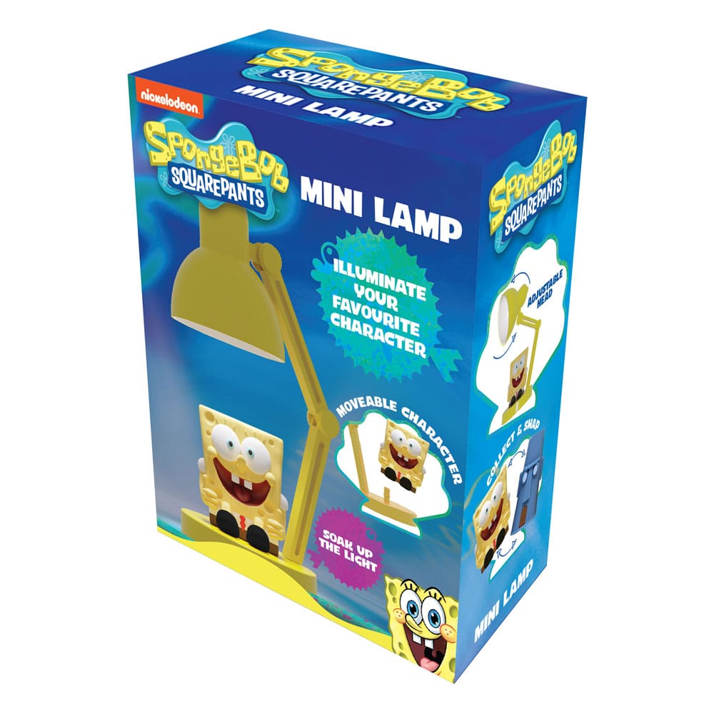 Spongeobge Led Light Lampka SpongeBob Kanciastoporty Mini LED-Light 10 cm | GeekUp.pl