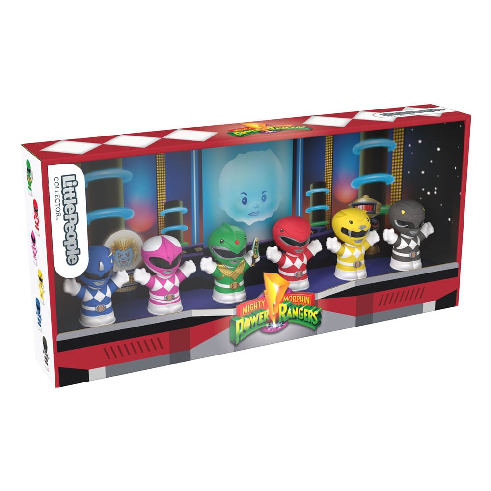 Mini Morphin Power Rangers Mighty Morphin Power Rangers Fisher-Price Little People Collector Mini ...