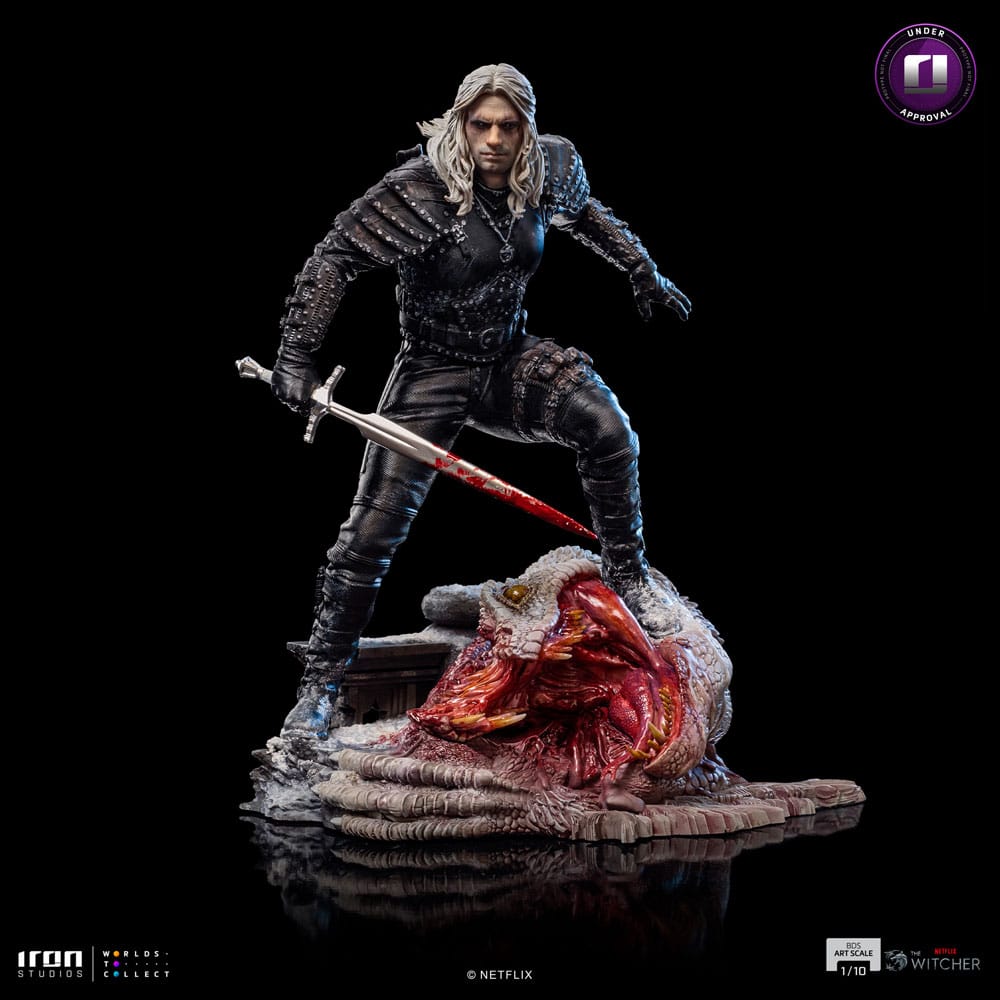 Iron Studios BDS Art Scale: The Witcher - The Witcher Geralt of Riva 1/10
