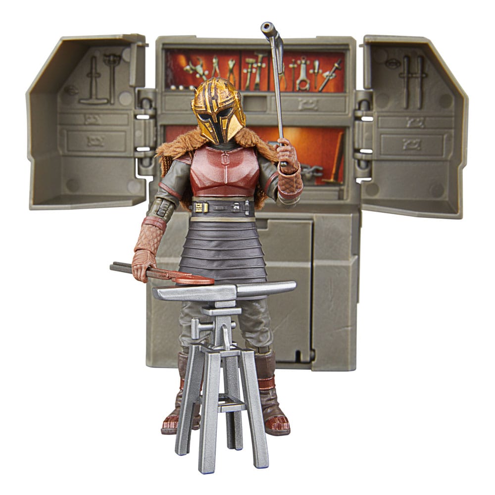 Hasbro Star Wars The Vintage Collection - Figura The Armorer (The Mandalorian), 9,5 Cm, Articolata Con Dettagli Realistici, Giocattolo Da Collezione Per Bambini E Fan - 2