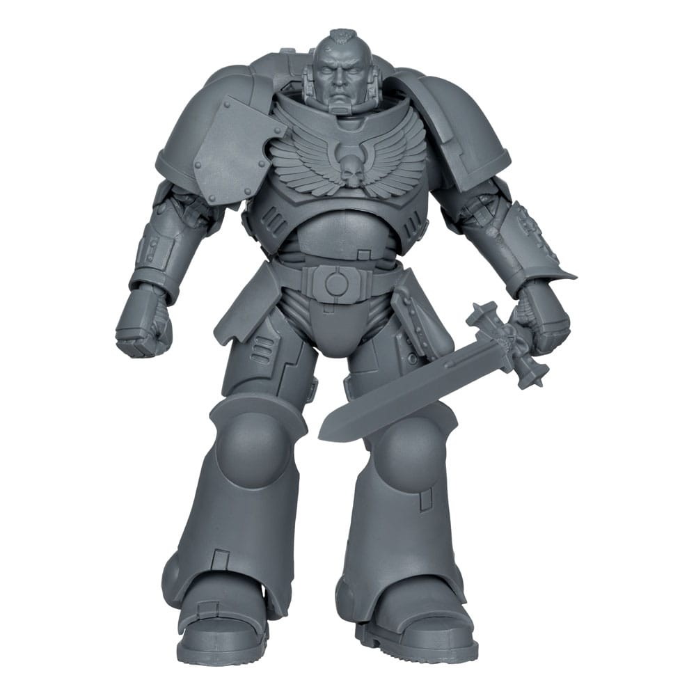 Action Figure McFarlane Warhammer 40k, Sergente Intercessor Blood Angel, 18 Cm, Artist Proof, 22 Punti Articolazione