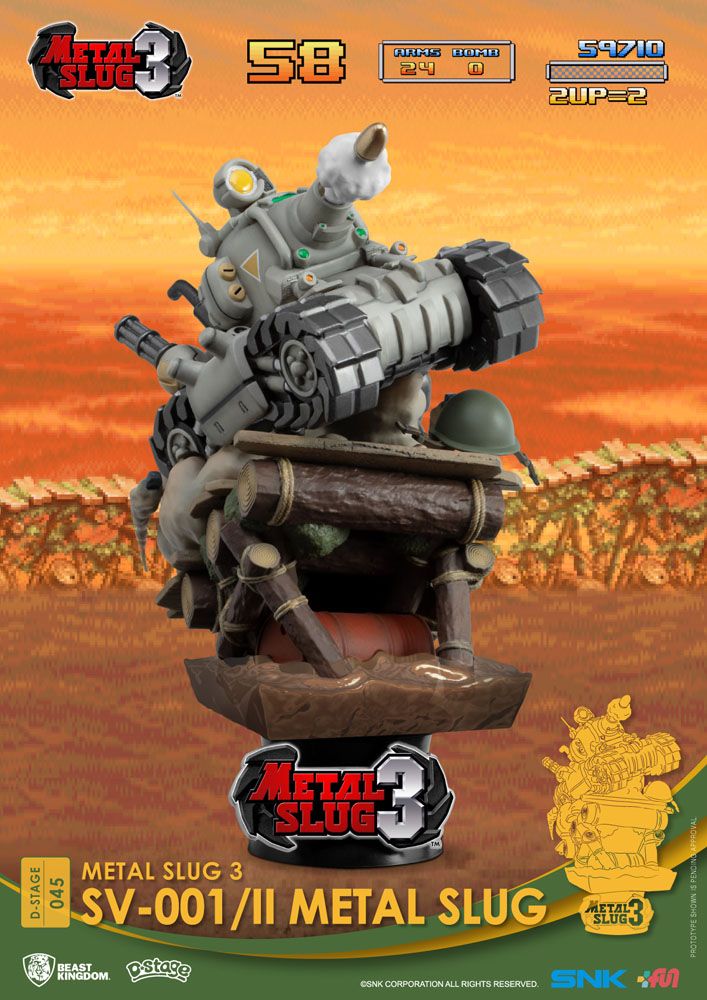 Beast Kingdom D-Stage: Metal Slug SV-001 II